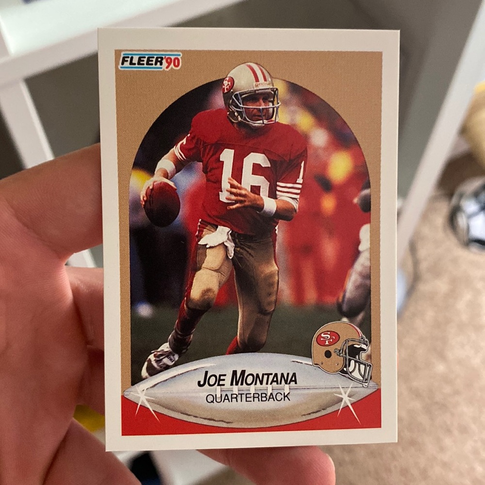 joe montana rookie card